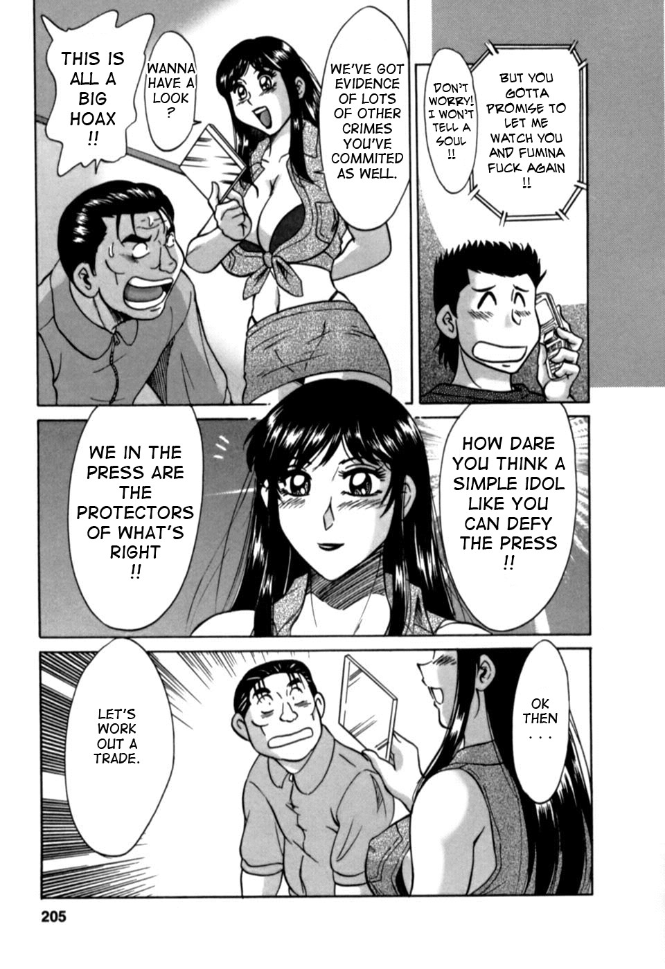 Hentai Manga Comic-My Mom, The Sexy Idol 2-Read-202